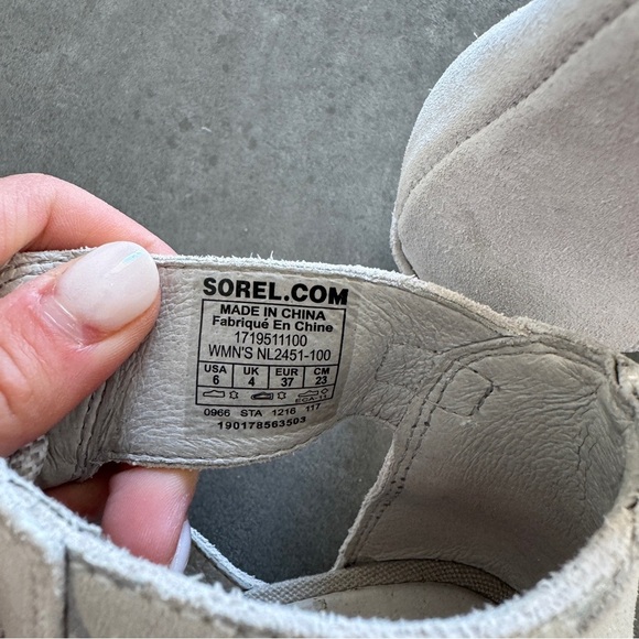 Sorel Joanie Lace Wedge Sandal - Picture 9 of 9